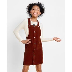 The Children's Place Girls Hot Spice Courduroy Skirtall Snap Size 10‎